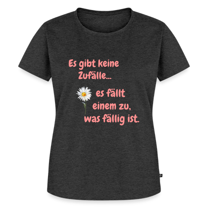 Frauen Premium T-Shirt - Anthrazit meliert