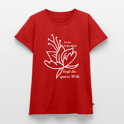 Frauen Premium T-Shirt - Rot