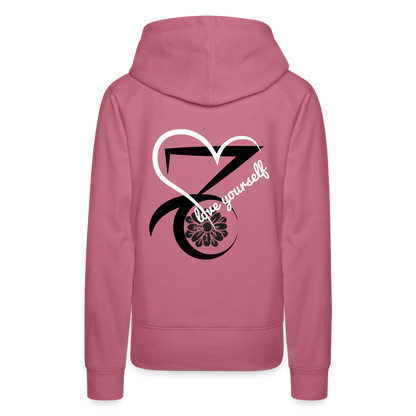 Frauen Premium Hoodie - Malve