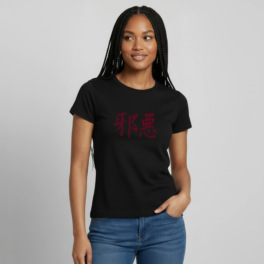 Damen T-Shirt - Schwarz