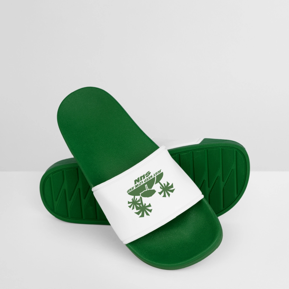 Frauen Badelatschen - Dunkelgrün