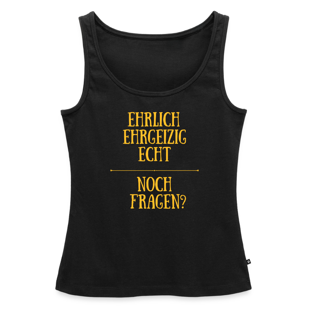 Frauen Premium Tank Top - Schwarz
