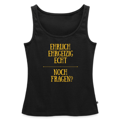 Frauen Premium Tank Top - Schwarz