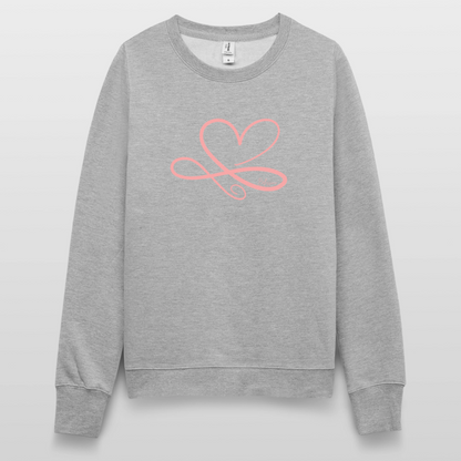 Frauen Sweatshirt - Grau meliert