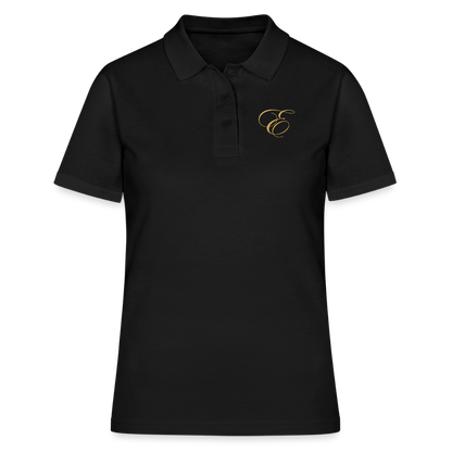 Frauen Polo Shirt - Schwarz