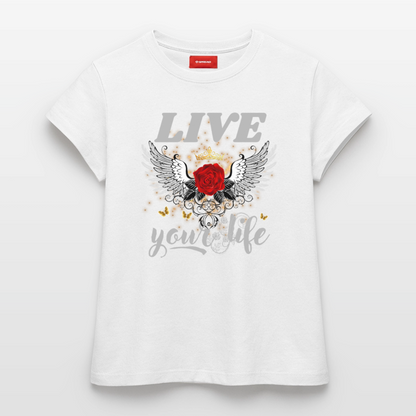 Frauen Supima Cotton T-Shirt - Weiß