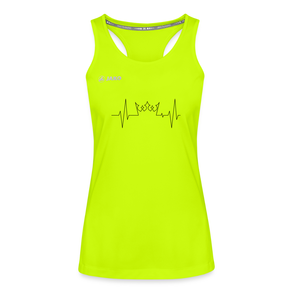 JAKO Frauen Tanktop Run 2.0 - Neongelb