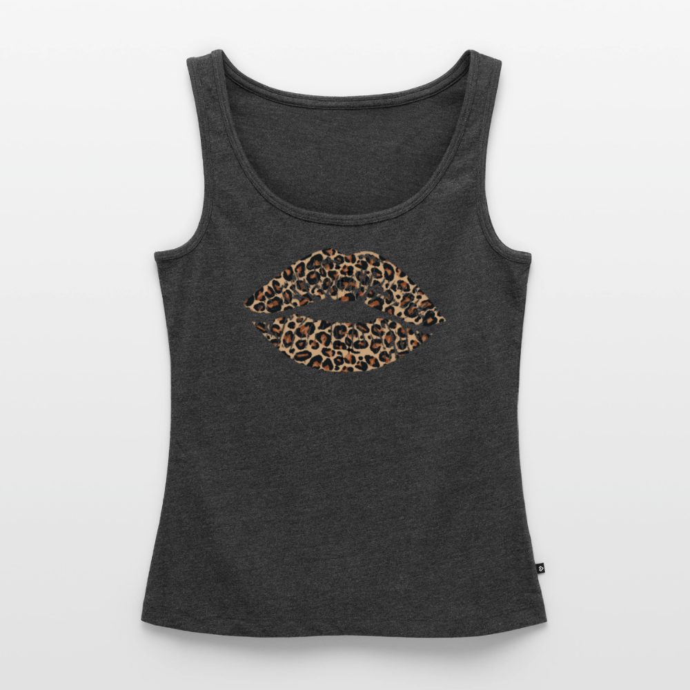 Frauen Premium Tank Top - Anthrazit meliert
