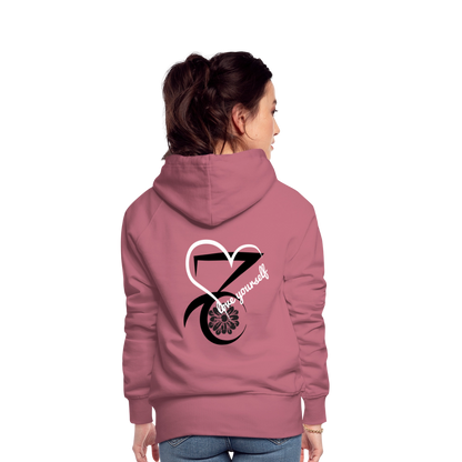 Frauen Premium Hoodie - Malve