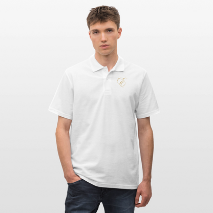 Männer Poloshirt - Weiß