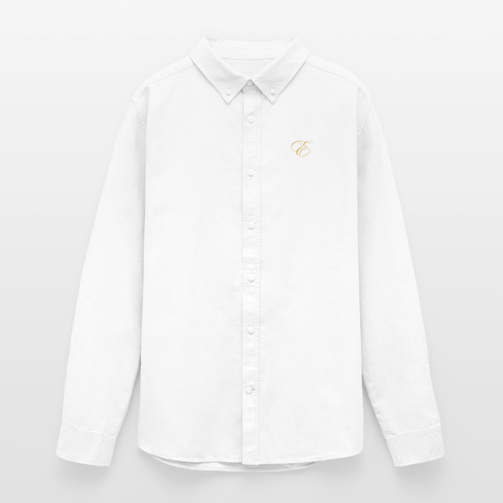 Männer Oxford Hemd - Weiß