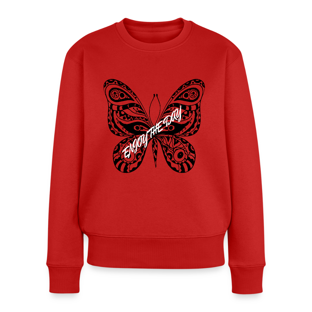 Frauen Premium Pullover - Rot