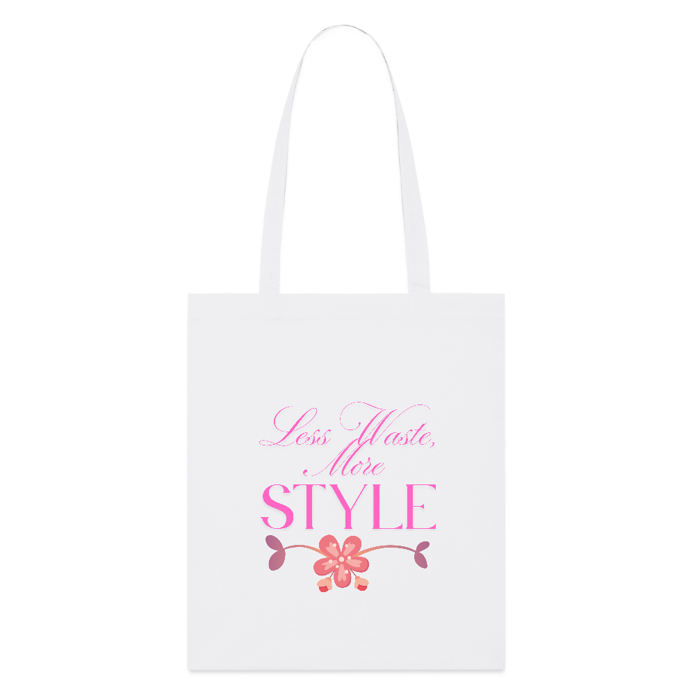 Stanley/Stella Bio-Stoffbeutel - Weiß