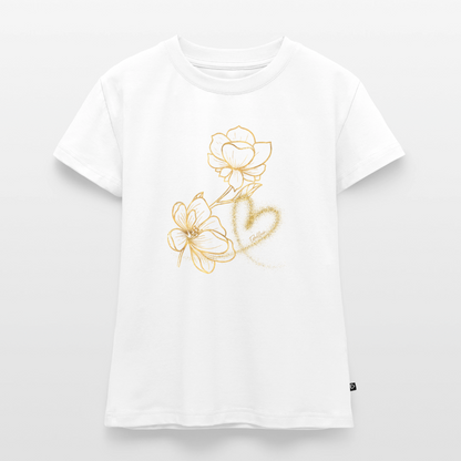 SLIM FIT Frauen Organic T-Shirt - Weiß