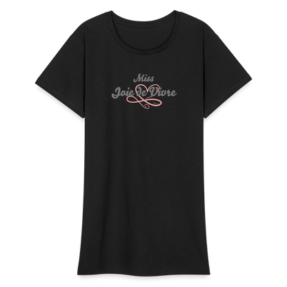 Frauen Heavy T-Shirt - Schwarz