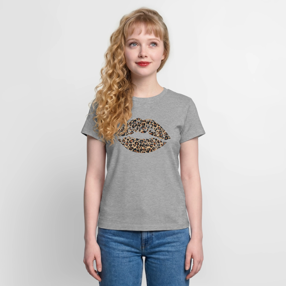 Frauen Supima Cotton T-Shirt - Grau meliert