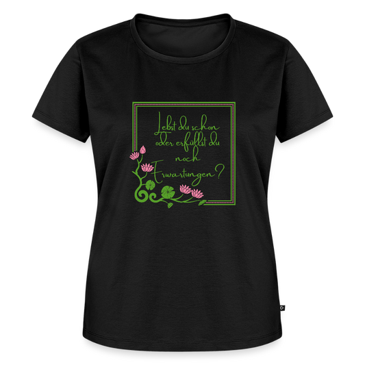 Frauen Premium T-Shirt - Schwarz