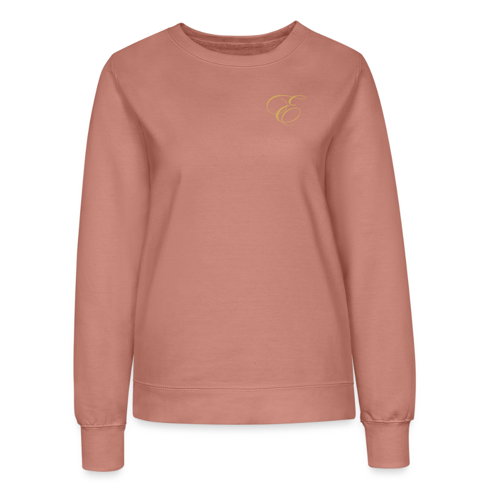 Frauen Sweatshirt - Altrosa