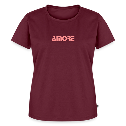 Frauen Premium T-Shirt - Burgunderrot