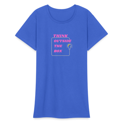 Frauen Heavy T-Shirt - Königsblau