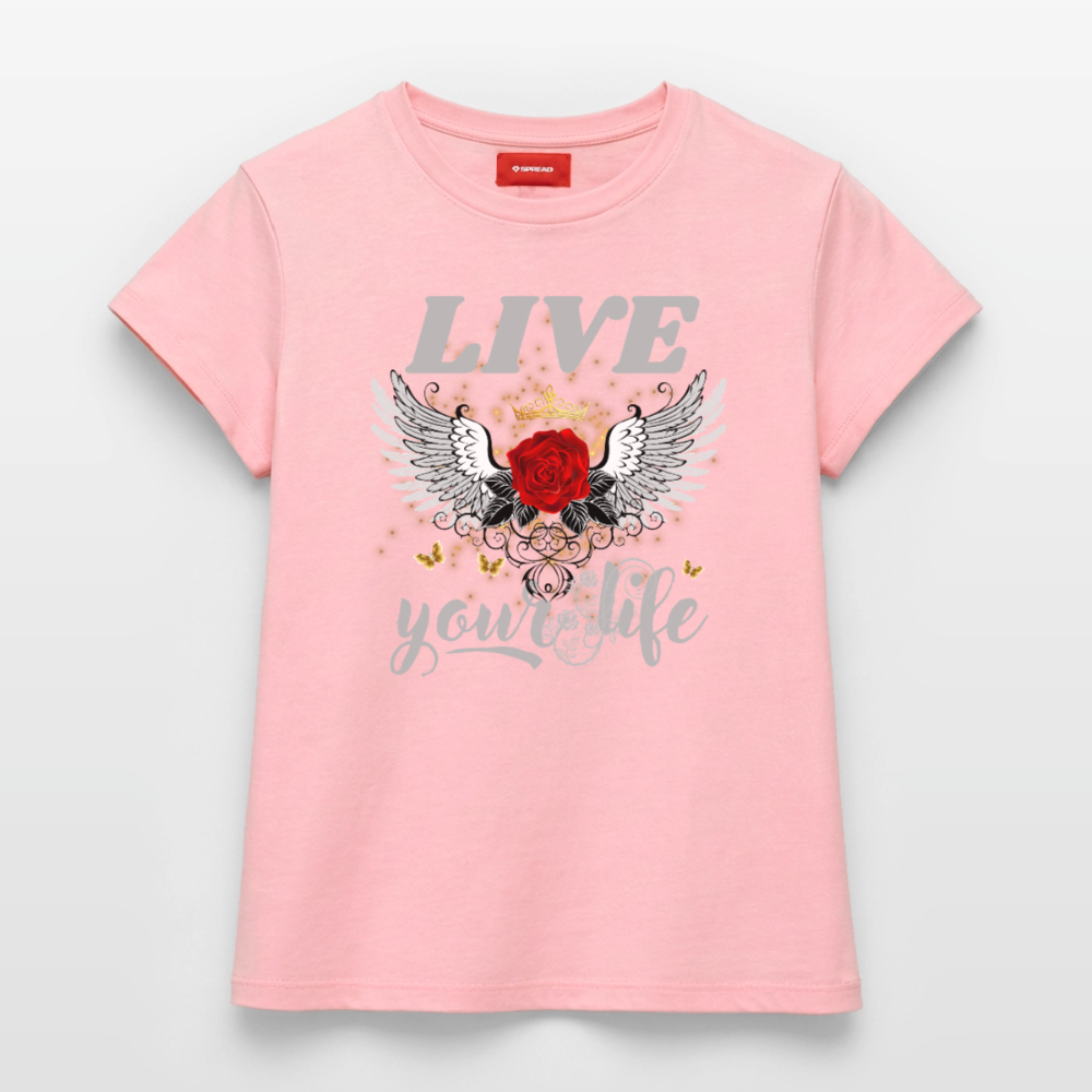 Frauen Supima Cotton T-Shirt - Rosa