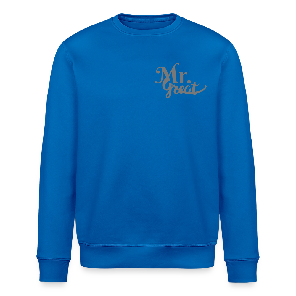 Unisex Bio-Sweatshirt ROLLER - Königsblau