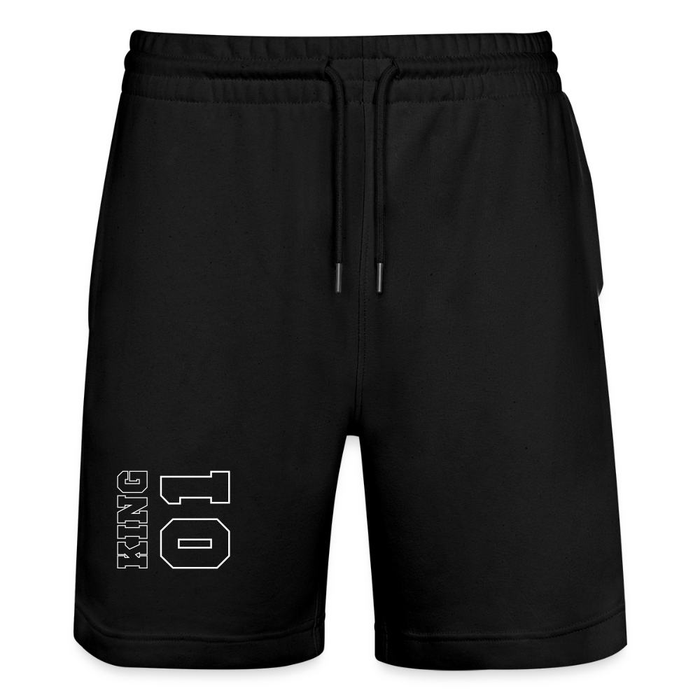 Unisex Bio Joggingshorts Trainer - Schwarz