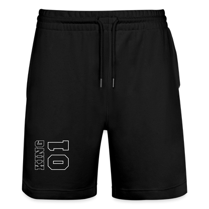 Unisex Bio Joggingshorts Trainer - Schwarz