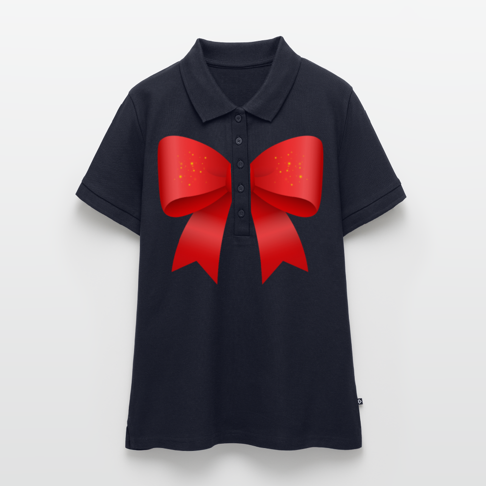 Frauen Premium Bio Polo Shirt - Navy