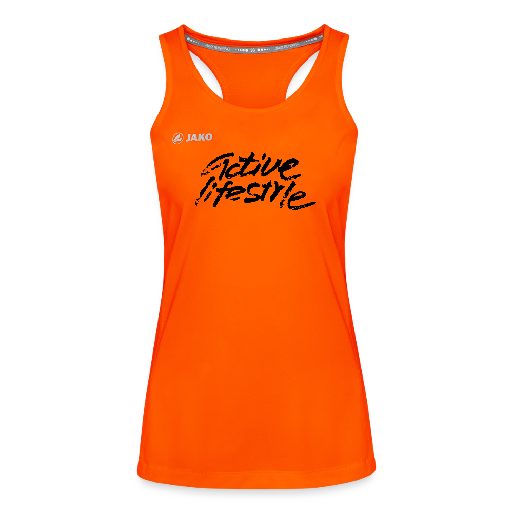 JAKO Frauen Tanktop Run 2.0 - Neonorange