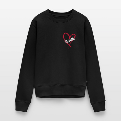 Frauen Premium Pullover - Schwarz