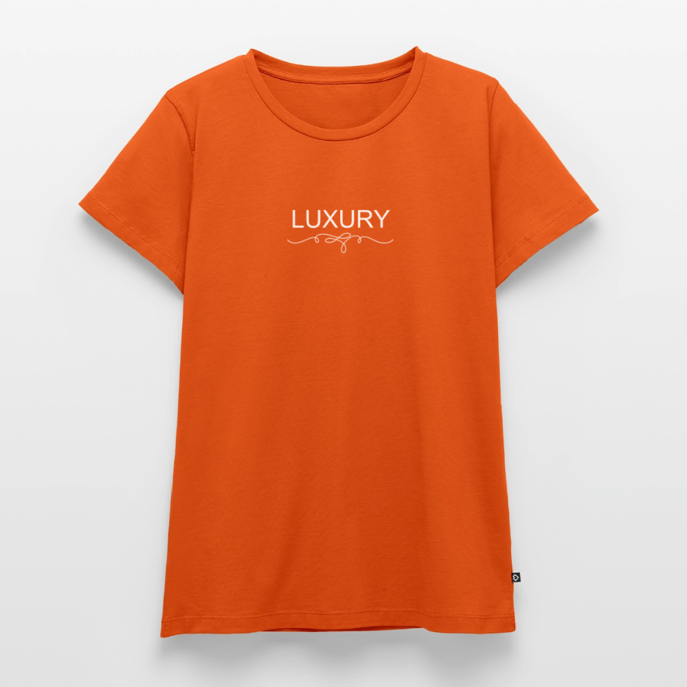 Frauen Premium T-Shirt - Orange 
