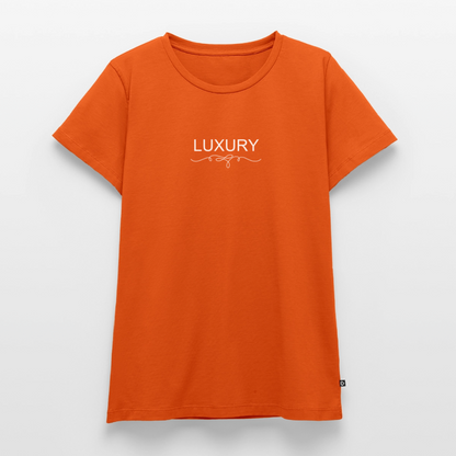 Frauen Premium T-Shirt - Orange 