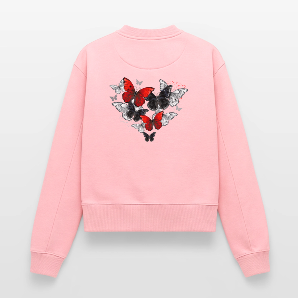 Relaxed Frauen Organic Sweatshirt - Rosa