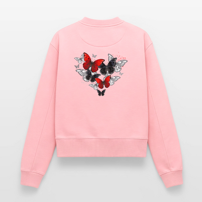 Relaxed Frauen Organic Sweatshirt - Rosa