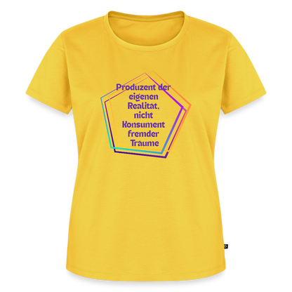 Frauen Premium T-Shirt - Gelb