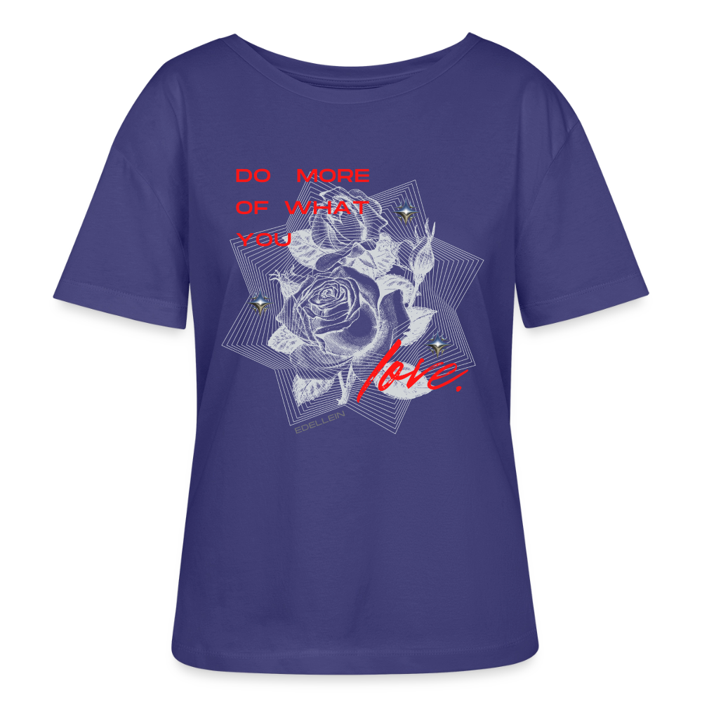 Relaxed Rundhals Frauen Bio-T-Shirt - Dämmerung