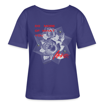 Relaxed Rundhals Frauen Bio-T-Shirt - Dämmerung