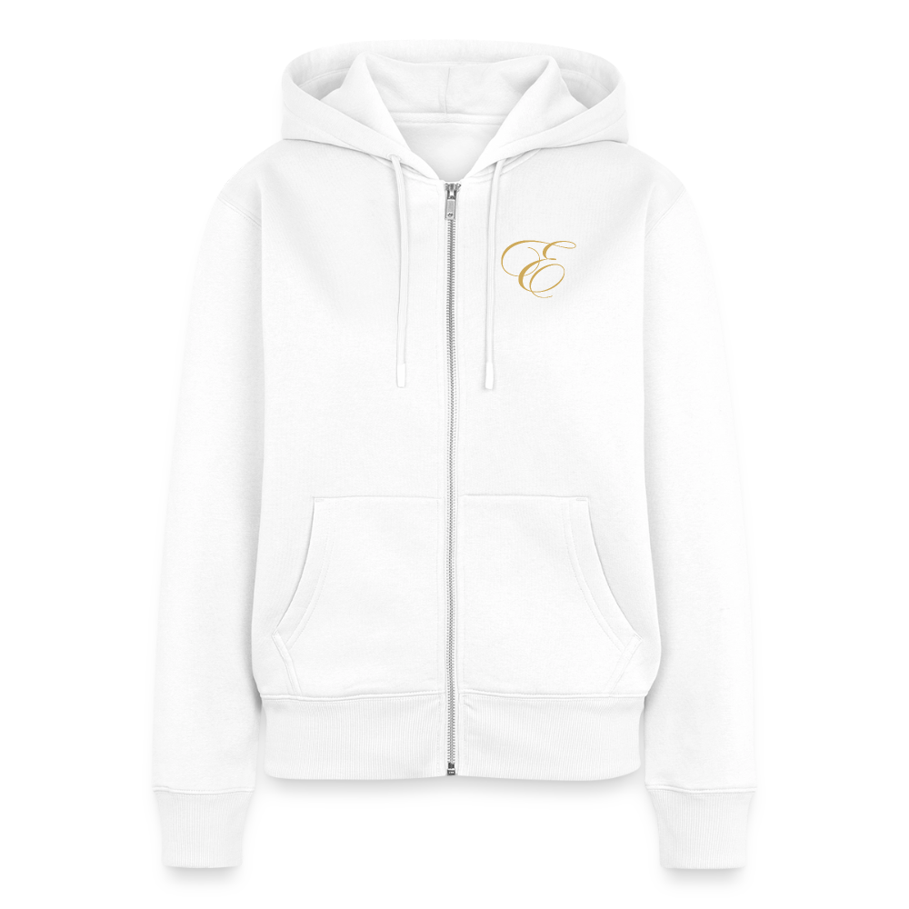 Frauen Premium Kapuzenjacke - Weiß