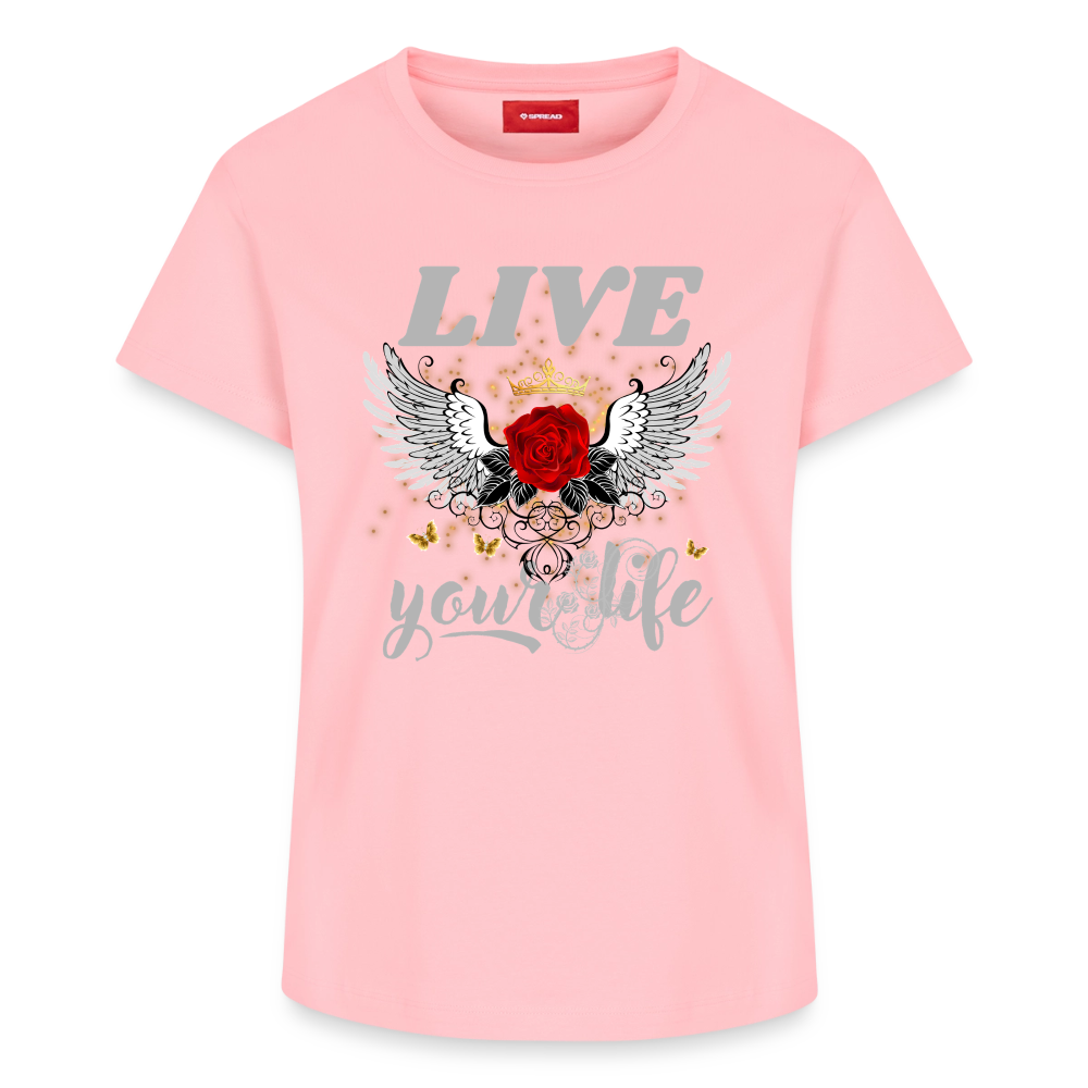 Frauen Supima Cotton T-Shirt - Rosa