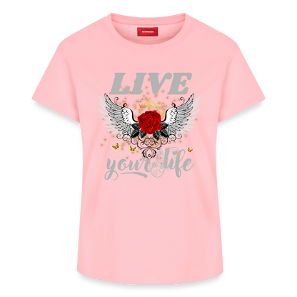 Frauen Supima Cotton T-Shirt - Rosa