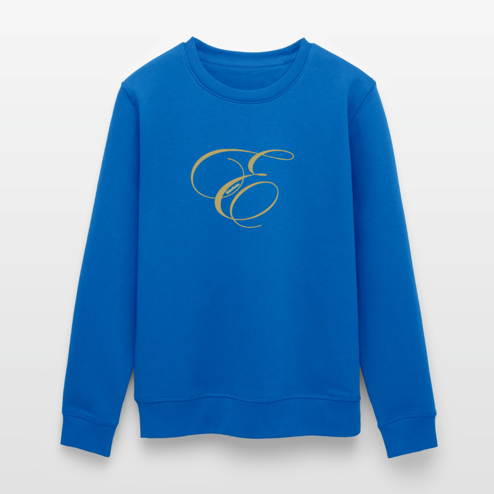 Unisex Bio-Sweatshirt ROLLER - Königsblau