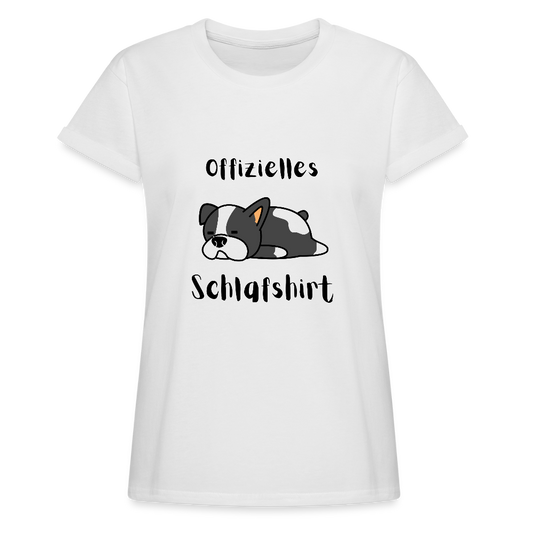 Frauen Oversize T-Shirt - Weiß