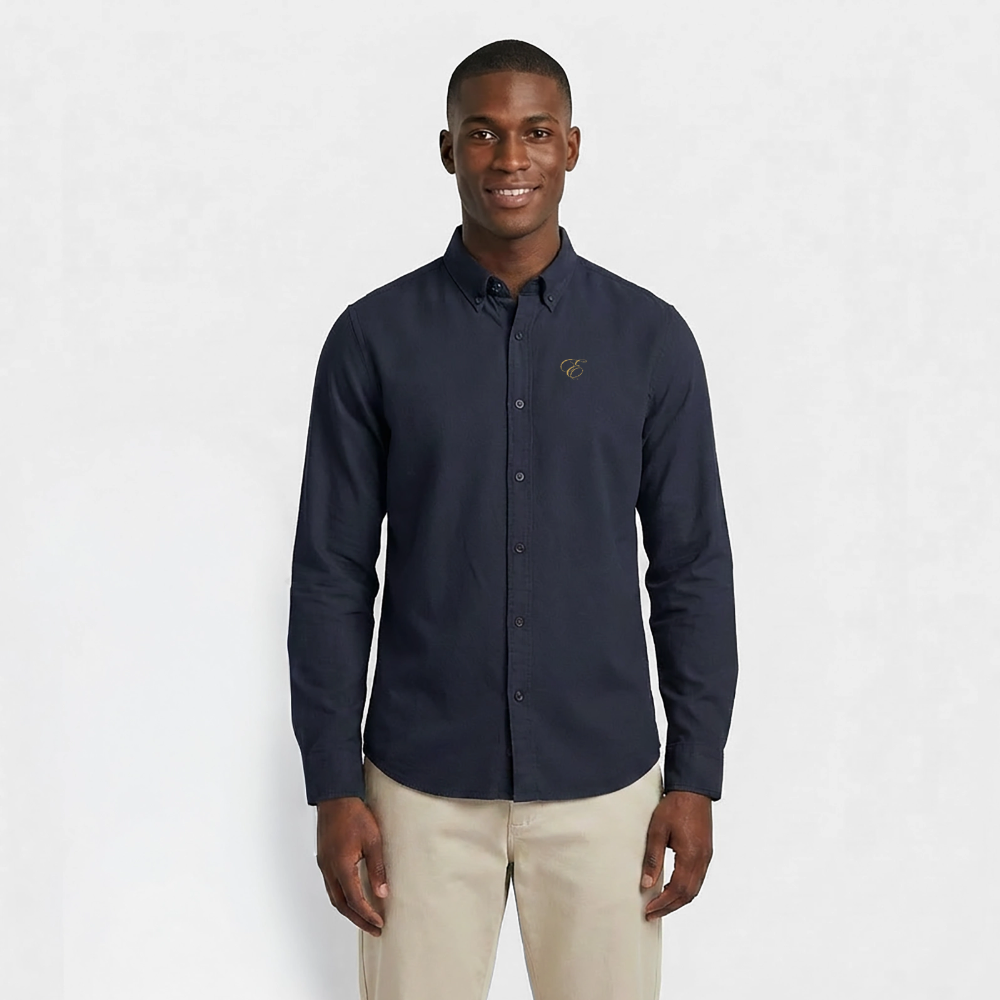 Männer Oxford Hemd - Navy