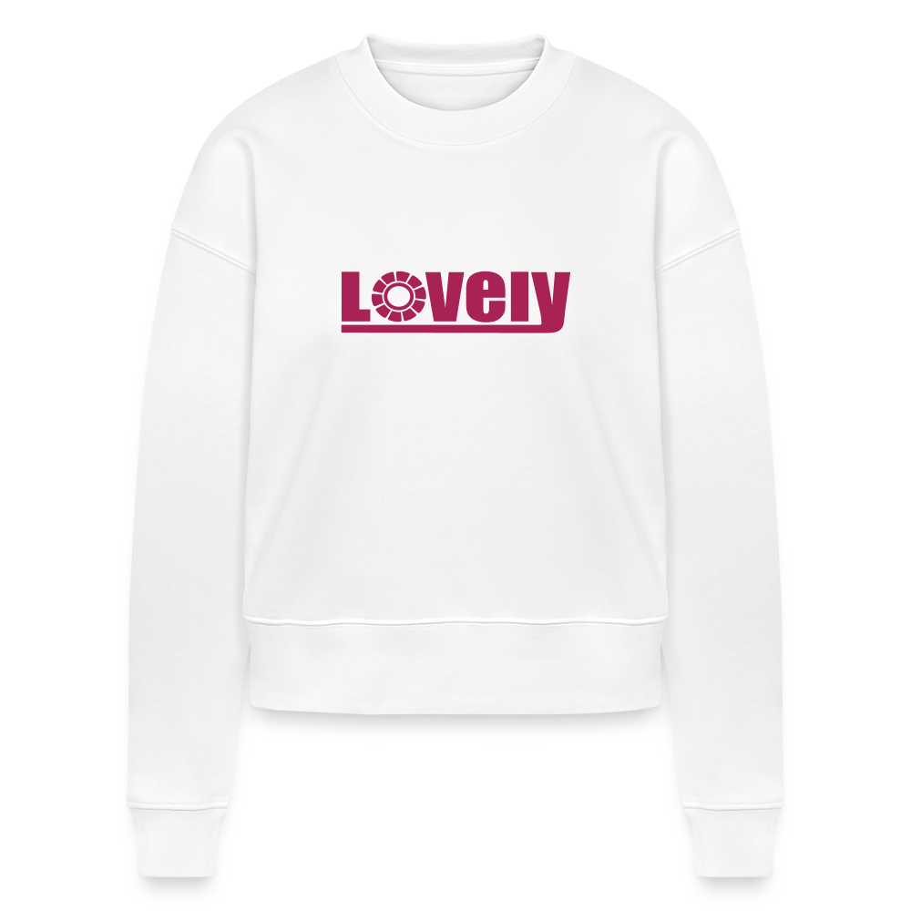 Stanley/Stella Cropped Frauen Bio-Sweatshirt CROPSTER - Weiß