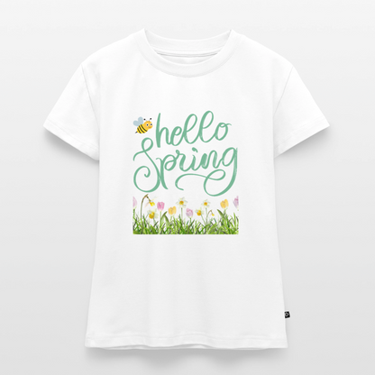 SLIM FIT Frauen Organic T-Shirt - Weiß