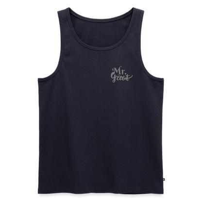 Männer Premium Tank Top - Navy