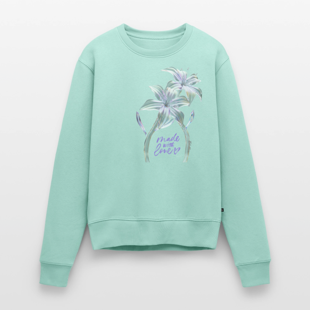 Frauen Premium Pullover - Mint 