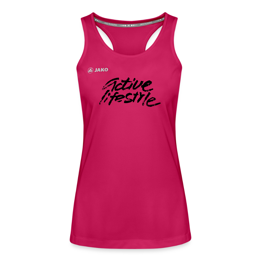JAKO Frauen Tanktop Run 2.0 - dunkles Pink