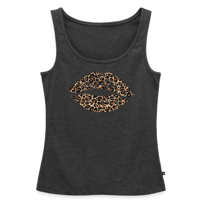 Frauen Premium Tank Top - Anthrazit meliert